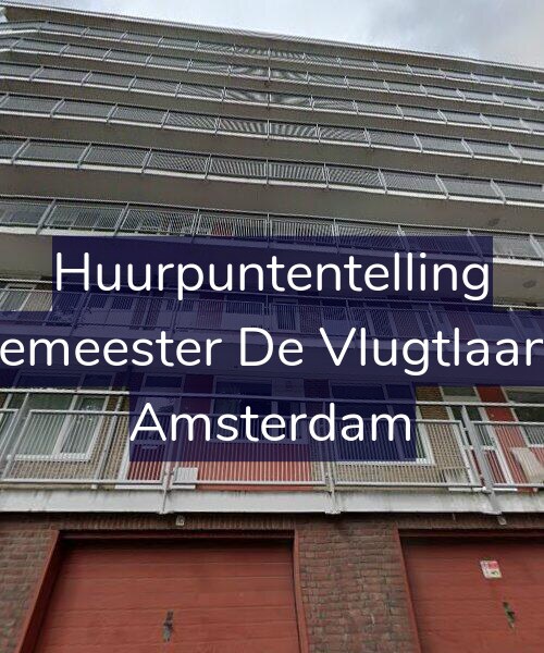 Foto gevel Huurpuntentelling voor Burgemeester De Vlugtlaan 323, Amsterdam