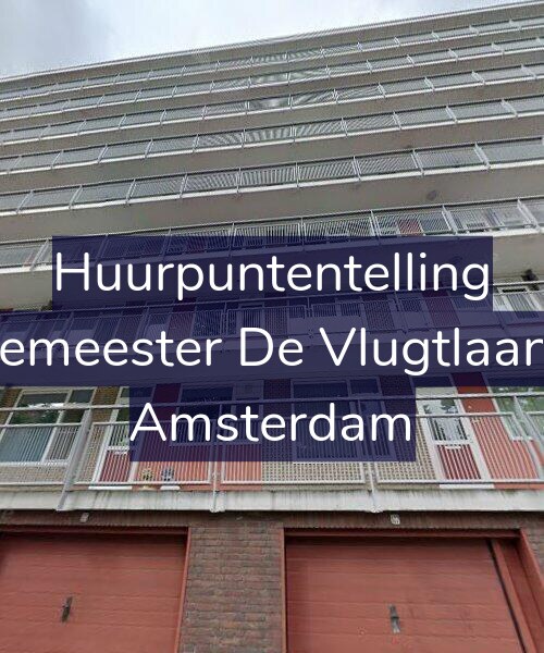 Foto gevel Huurpuntentelling voor Burgemeester De Vlugtlaan 253, Amsterdam
