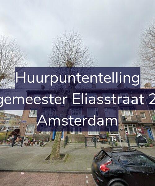 Foto gevel Huurpuntentelling voor Burgemeester Eliasstraat 27-H, Amsterdam