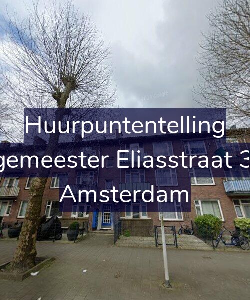 Foto gevel Huurpuntentelling voor Burgemeester Eliasstraat 39-H, Amsterdam