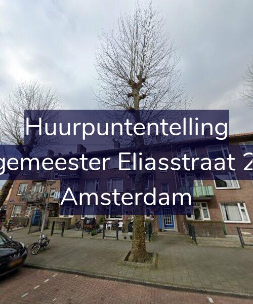 Foto gevel Huurpuntentelling voor Burgemeester Eliasstraat 29-H, Amsterdam