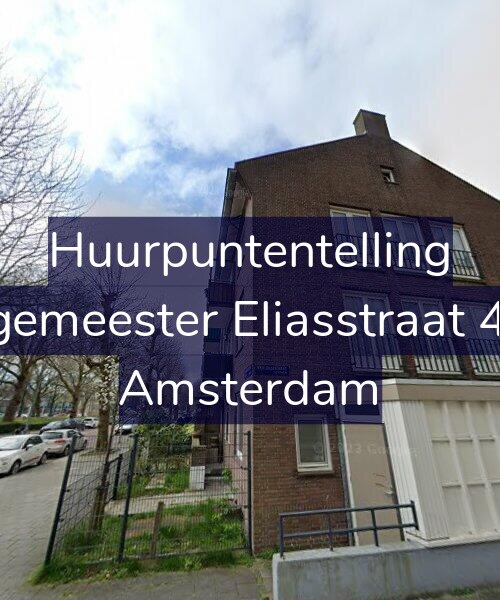 Foto gevel Huurpuntentelling voor Burgemeester Eliasstraat 41-H, Amsterdam