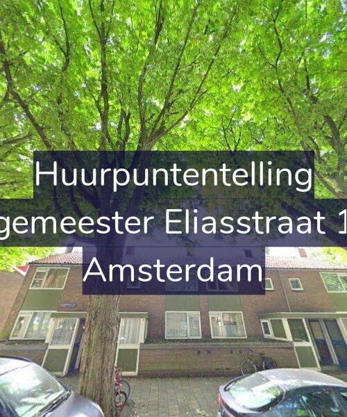 Foto gevel Huurpuntentelling voor Burgemeester Eliasstraat 14-1, Amsterdam