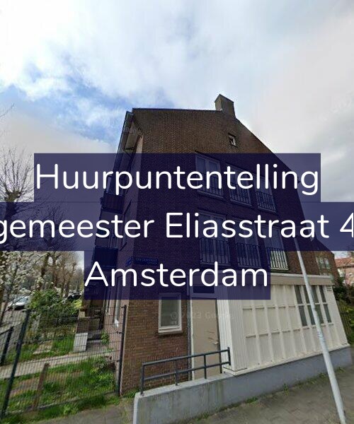Foto gevel Huurpuntentelling voor Burgemeester Eliasstraat 43-H, Amsterdam