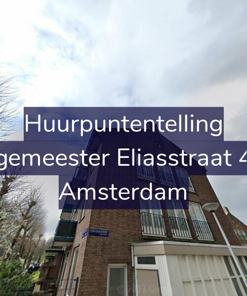 Foto gevel Huurpuntentelling voor Burgemeester Eliasstraat 43-2, Amsterdam