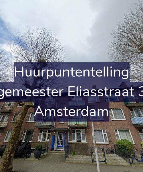 Foto gevel Huurpuntentelling voor Burgemeester Eliasstraat 39-1, Amsterdam