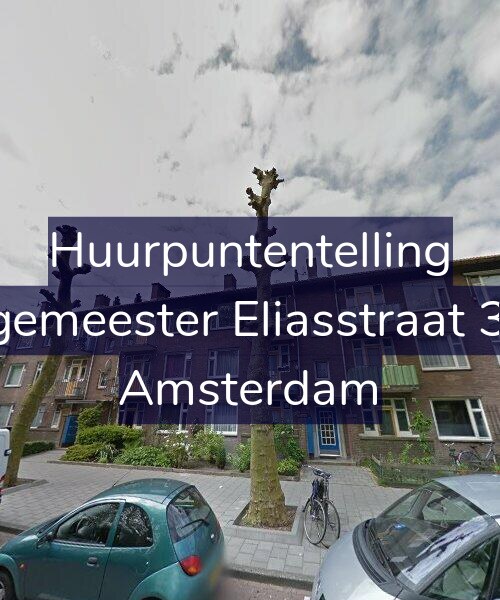 Foto gevel Huurpuntentelling voor Burgemeester Eliasstraat 37-H, Amsterdam