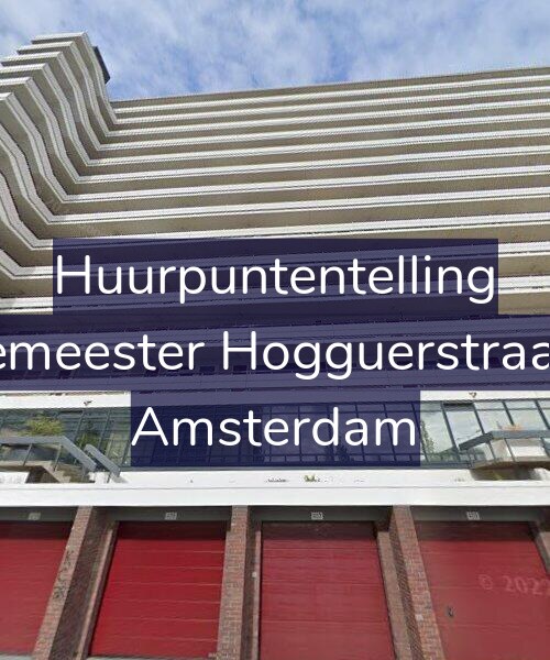 Foto gevel Huurpuntentelling voor Burgemeester Hogguerstraat 477, Amsterdam