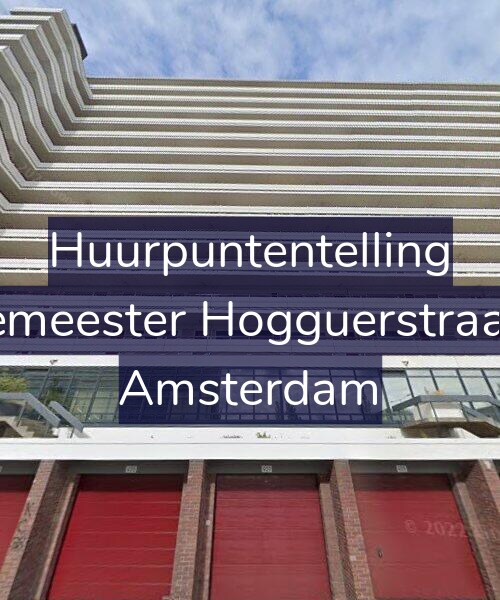 Foto gevel Huurpuntentelling voor Burgemeester Hogguerstraat 485, Amsterdam