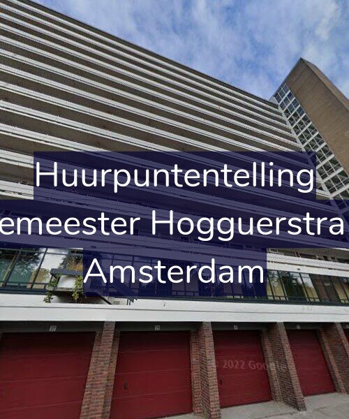 Foto gevel Huurpuntentelling voor Burgemeester Hogguerstraat 57, Amsterdam