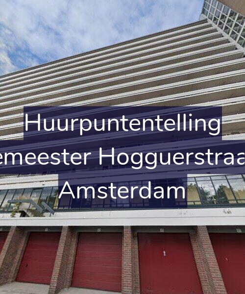 Foto gevel Huurpuntentelling voor Burgemeester Hogguerstraat 135, Amsterdam