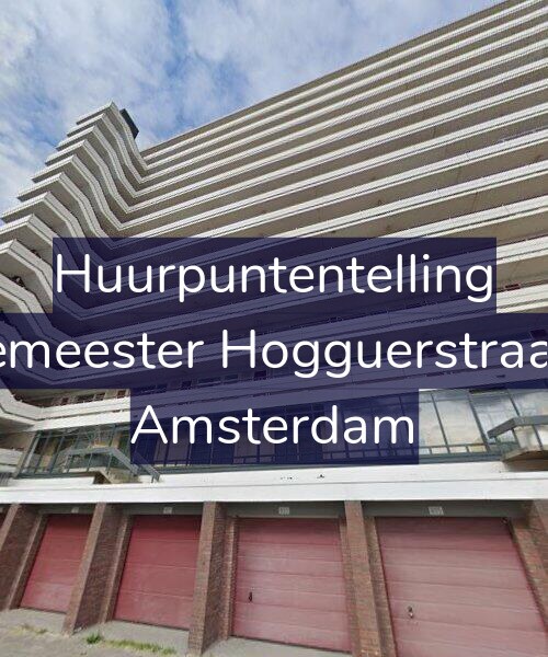 Foto gevel Huurpuntentelling voor Burgemeester Hogguerstraat 961, Amsterdam