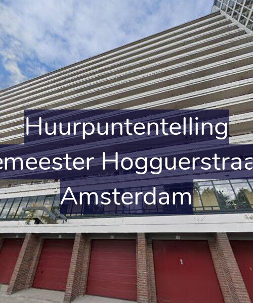 Foto gevel Huurpuntentelling voor Burgemeester Hogguerstraat 109, Amsterdam