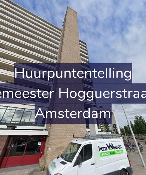 Foto gevel Huurpuntentelling voor Burgemeester Hogguerstraat 787, Amsterdam