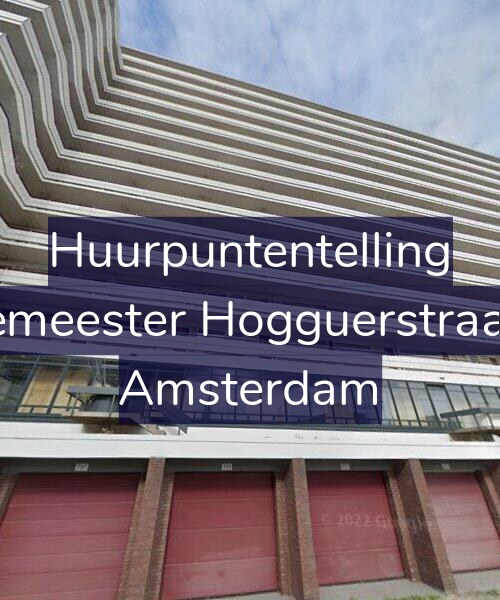 Foto gevel Huurpuntentelling voor Burgemeester Hogguerstraat 881, Amsterdam