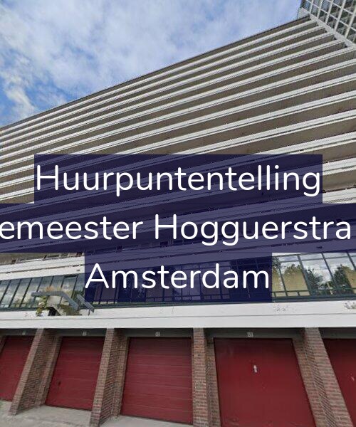 Foto gevel Huurpuntentelling voor Burgemeester Hogguerstraat 95, Amsterdam