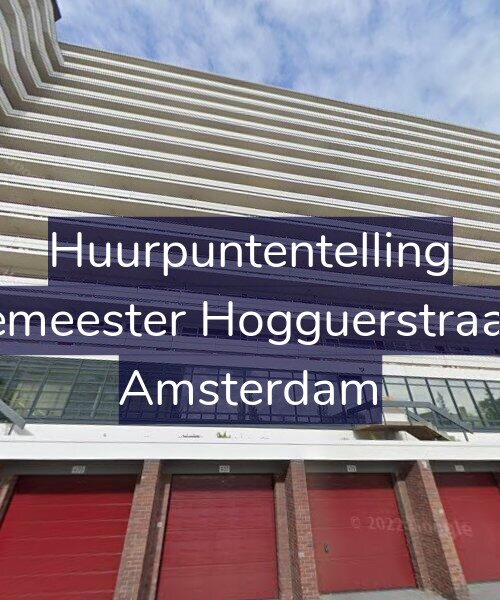 Foto gevel Huurpuntentelling voor Burgemeester Hogguerstraat 557, Amsterdam