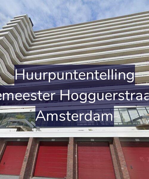 Foto gevel Huurpuntentelling voor Burgemeester Hogguerstraat 449, Amsterdam