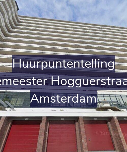 Foto gevel Huurpuntentelling voor Burgemeester Hogguerstraat 513, Amsterdam