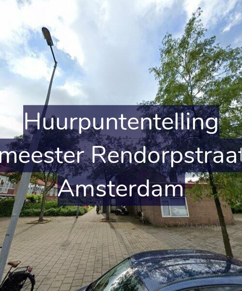 Foto gevel Huurpuntentelling voor Burgemeester Rendorpstraat 48-H, Amsterdam
