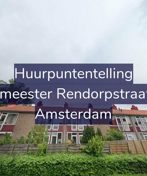 Foto gevel Huurpuntentelling voor Burgemeester Rendorpstraat 30-1, Amsterdam