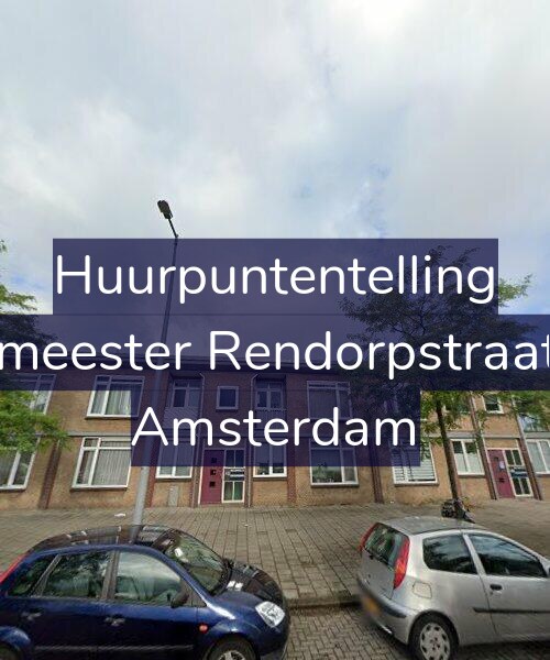 Foto gevel Huurpuntentelling voor Burgemeester Rendorpstraat 35-H, Amsterdam