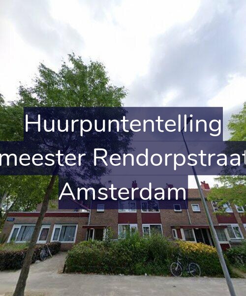 Foto gevel Huurpuntentelling voor Burgemeester Rendorpstraat 76-H, Amsterdam