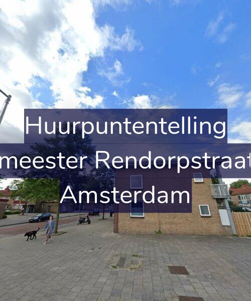 Foto gevel Huurpuntentelling voor Burgemeester Rendorpstraat 43-H, Amsterdam