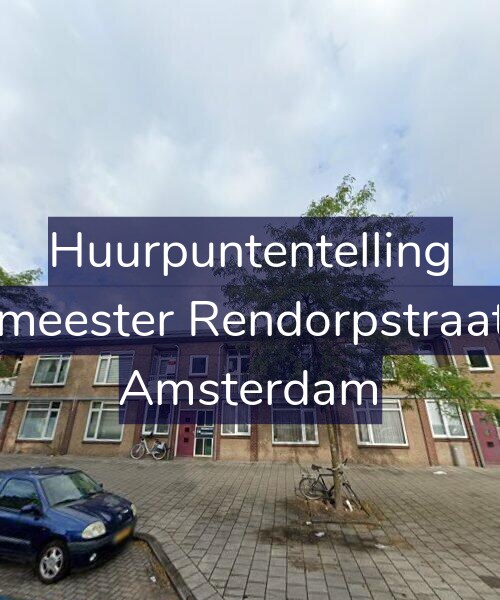 Foto gevel Huurpuntentelling voor Burgemeester Rendorpstraat 31-H, Amsterdam