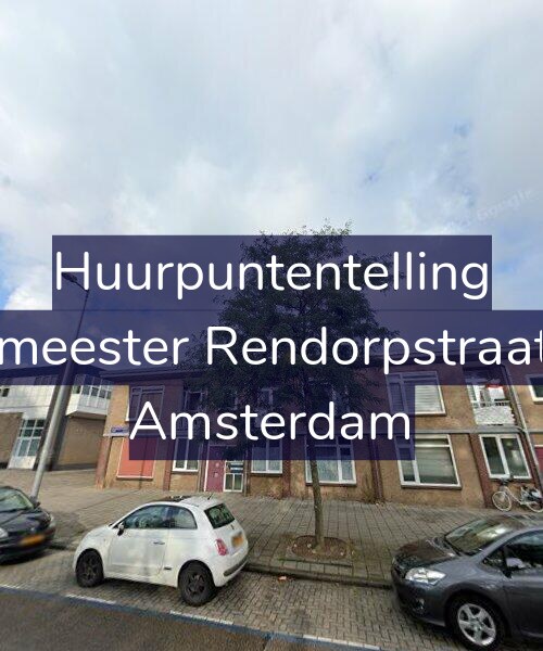 Foto gevel Huurpuntentelling voor Burgemeester Rendorpstraat 27-H, Amsterdam
