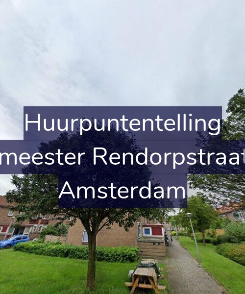 Foto gevel Huurpuntentelling voor Burgemeester Rendorpstraat 38-H, Amsterdam