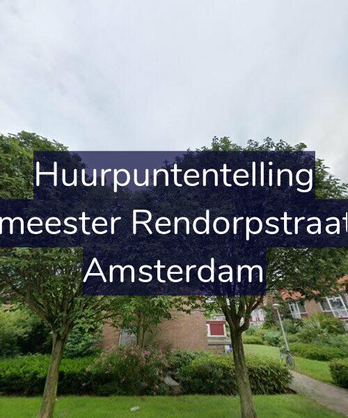 Foto gevel Huurpuntentelling voor Burgemeester Rendorpstraat 42-H, Amsterdam