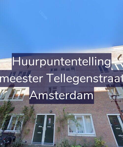 Foto gevel Huurpuntentelling voor Burgemeester Tellegenstraat 37-H, Amsterdam