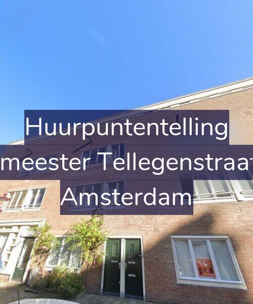 Foto gevel Huurpuntentelling voor Burgemeester Tellegenstraat 21-2, Amsterdam