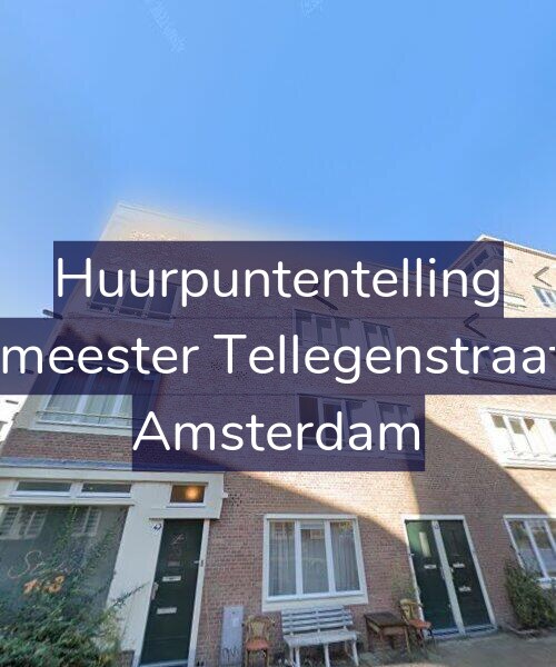 Foto gevel Huurpuntentelling voor Burgemeester Tellegenstraat 45-2, Amsterdam