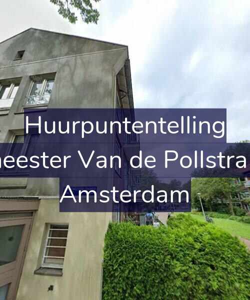 Foto gevel Huurpuntentelling voor Burgemeester Van de Pollstraat 88-H, Amsterdam