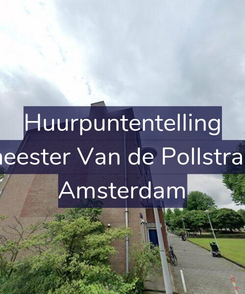 Foto gevel Huurpuntentelling voor Burgemeester Van de Pollstraat 36-B, Amsterdam