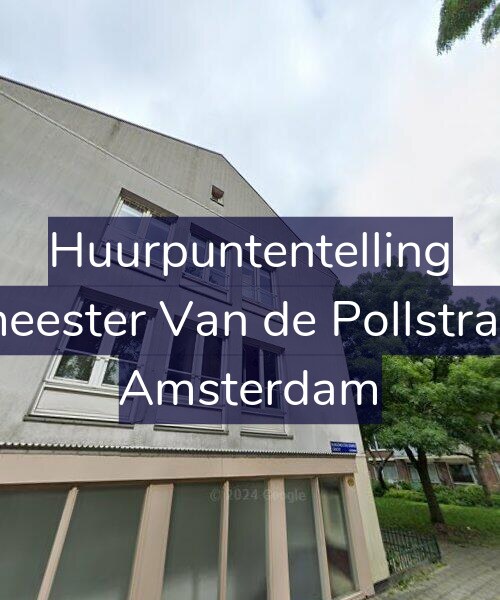 Foto gevel Huurpuntentelling voor Burgemeester Van de Pollstraat 96-1, Amsterdam