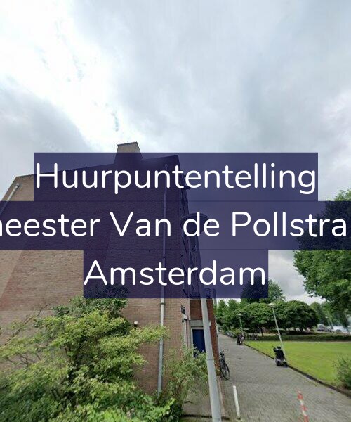 Foto gevel Huurpuntentelling voor Burgemeester Van de Pollstraat 38-A, Amsterdam