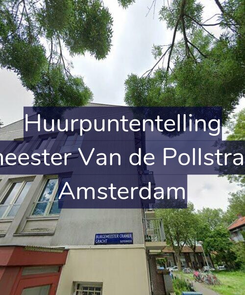 Foto gevel Huurpuntentelling voor Burgemeester Van de Pollstraat 68-2, Amsterdam