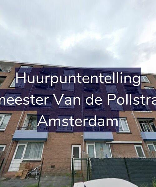 Foto gevel Huurpuntentelling voor Burgemeester Van de Pollstraat 489, Amsterdam