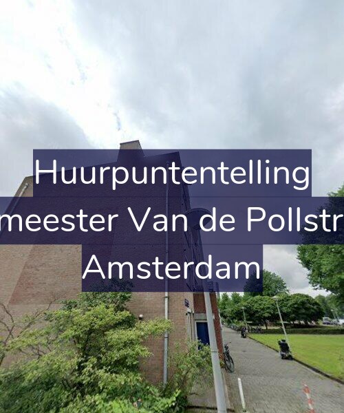 Foto gevel Huurpuntentelling voor Burgemeester Van de Pollstraat 42, Amsterdam