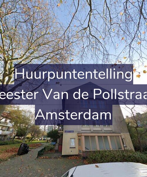 Foto gevel Huurpuntentelling voor Burgemeester Van de Pollstraat 104-2, Amsterdam