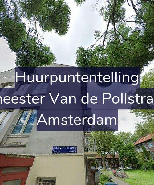 Foto gevel Huurpuntentelling voor Burgemeester Van de Pollstraat 66-2, Amsterdam