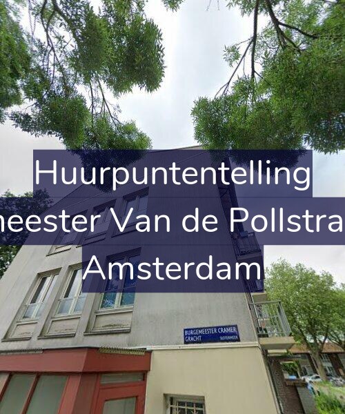 Foto gevel Huurpuntentelling voor Burgemeester Van de Pollstraat 70-2, Amsterdam