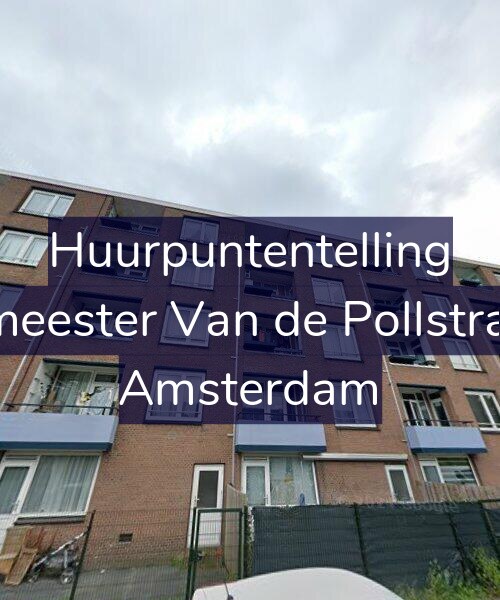 Foto gevel Huurpuntentelling voor Burgemeester Van de Pollstraat 475, Amsterdam