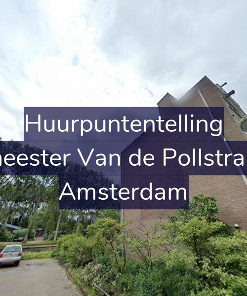 Foto gevel Huurpuntentelling voor Burgemeester Van de Pollstraat 56-A, Amsterdam