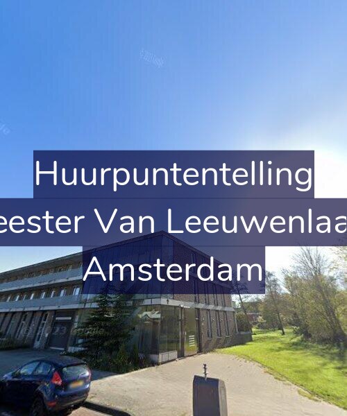 Foto gevel Huurpuntentelling voor Burgemeester Van Leeuwenlaan 112-B, Amsterdam