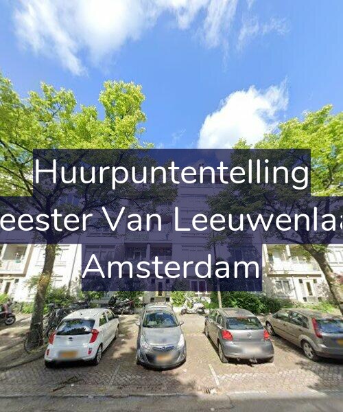 Foto gevel Huurpuntentelling voor Burgemeester Van Leeuwenlaan 85-H, Amsterdam