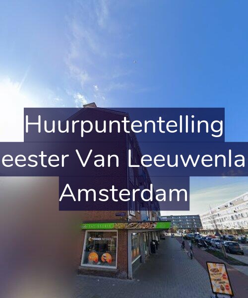 Foto gevel Huurpuntentelling voor Burgemeester Van Leeuwenlaan 34-4, Amsterdam